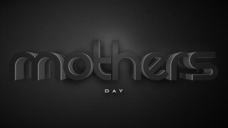 Monochrome-Mother-Day-on-dark-black-gradient