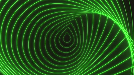 Futuristic-green-spiral-design,-intriguing-pattern-in-science-fiction-style