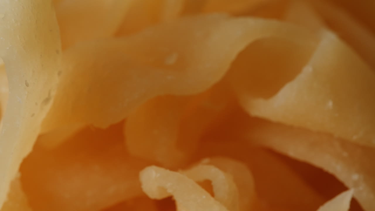 Close-up of pickled ginger