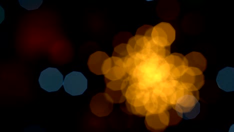 luces coloridas bokeh