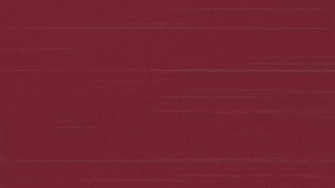 American flag waving on screen, fading, dissolving tenth frame into solid red field showing change