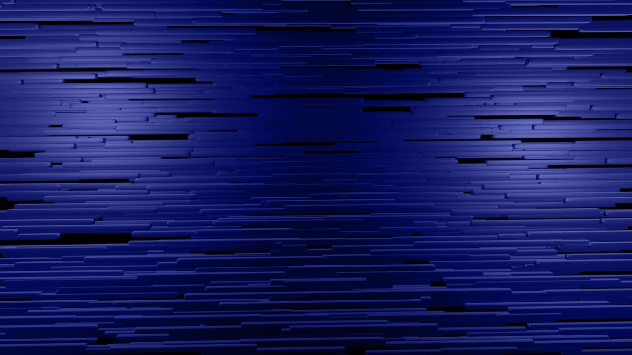 3d abstracto simple fondo geométrico con bloques azules como bombillas de luz parpadeando luces de neón en 4k. animación en bucle suave. diseño de movimiento simple creativo bg con objetos 3d. bucle vj.