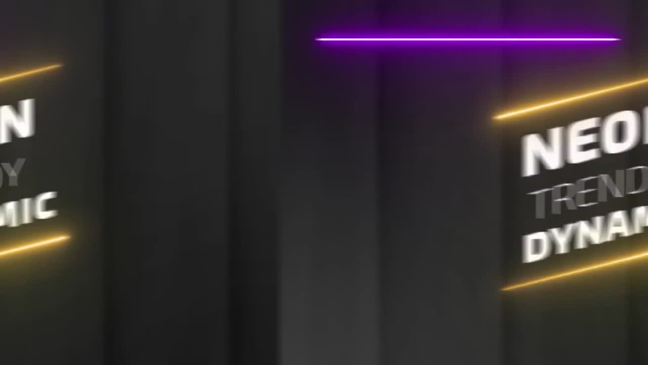 Effetti neon, moderni e fulmine