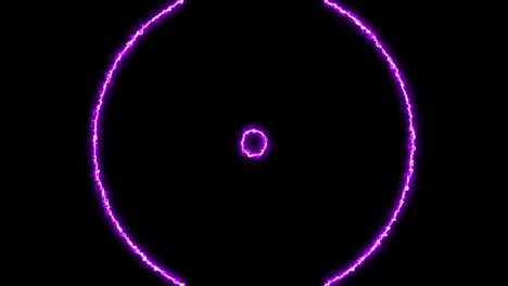 red purple wormhole circle energy overlay effect loop