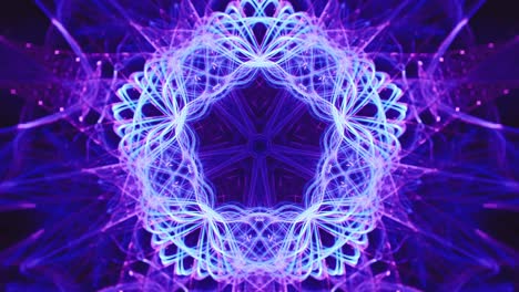 Interstellar-rebirth-of-a-star---vibrant-colorful-background-in-motion---spiritual-visual-awakening,-intricate-flowing-geometric-designs,-seamless-looped