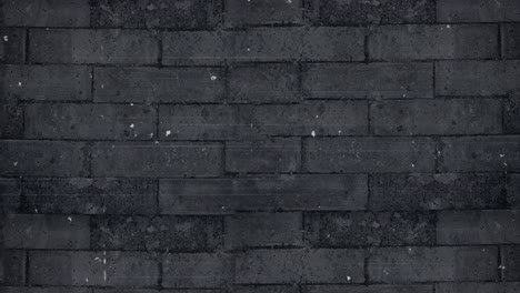 animación de interferencia sobre la pared de ladrillo