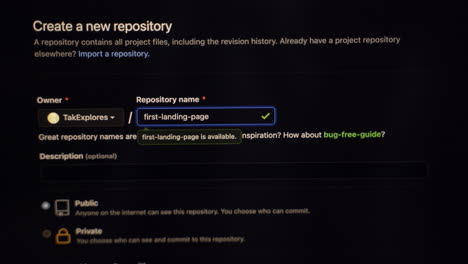 creando un nuevo repositorio en github
