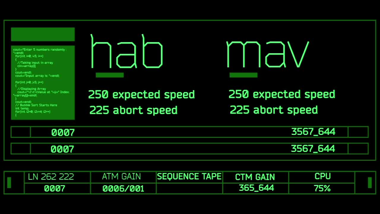 Retro HUD UI