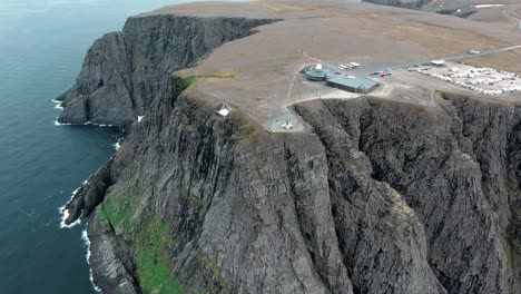 Cabo-Norte-(Nordkapp)-En-El-Norte-De-Noruega.