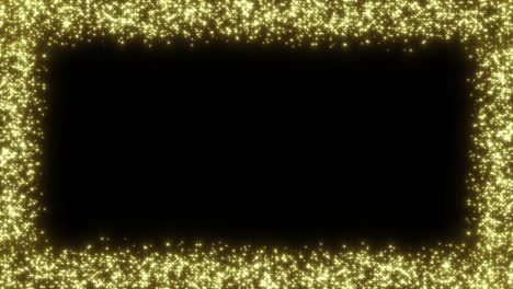 golden glitter sparkling magic light golden special christmas background 4k animation blank holiday