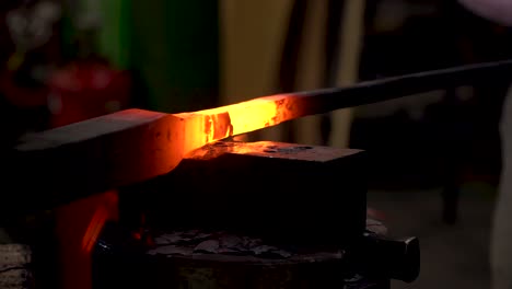 blacksmith metal forging in 4k