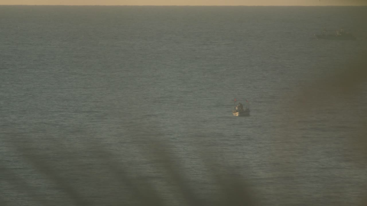 Two fishing boats at costa brava