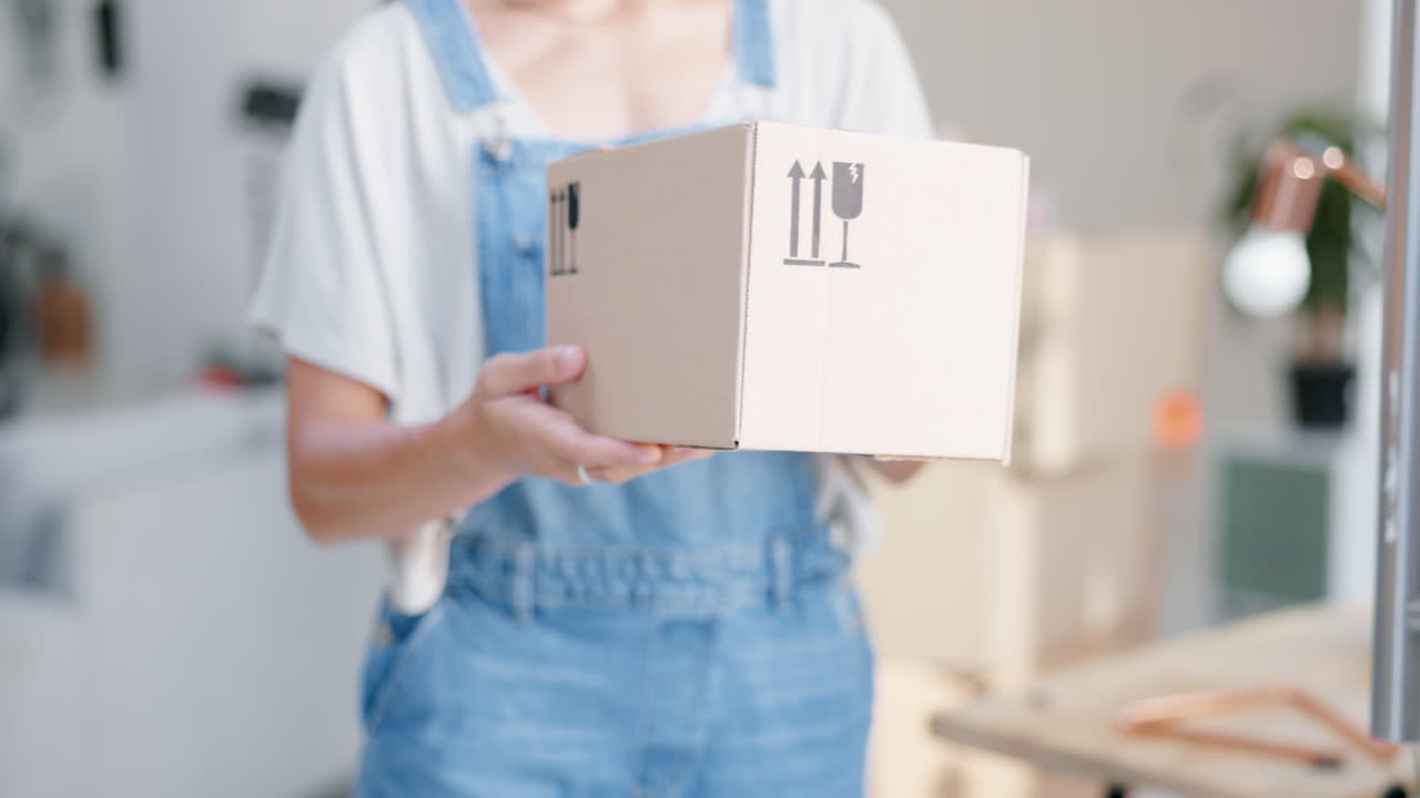 배달, 배송 및 수동 택배