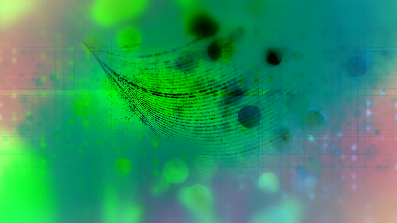 4k fondo abstracto, partículas corlorosas, fondos en bucle