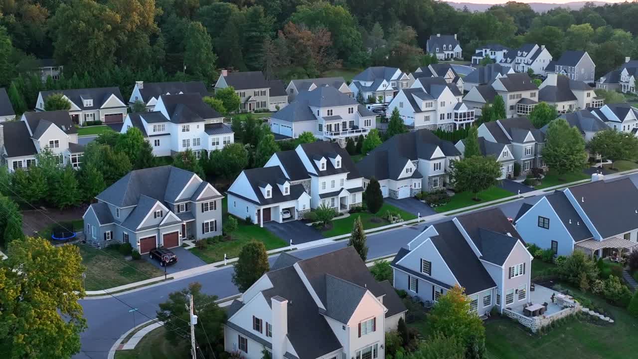 High end, luxury neighborhood in USA