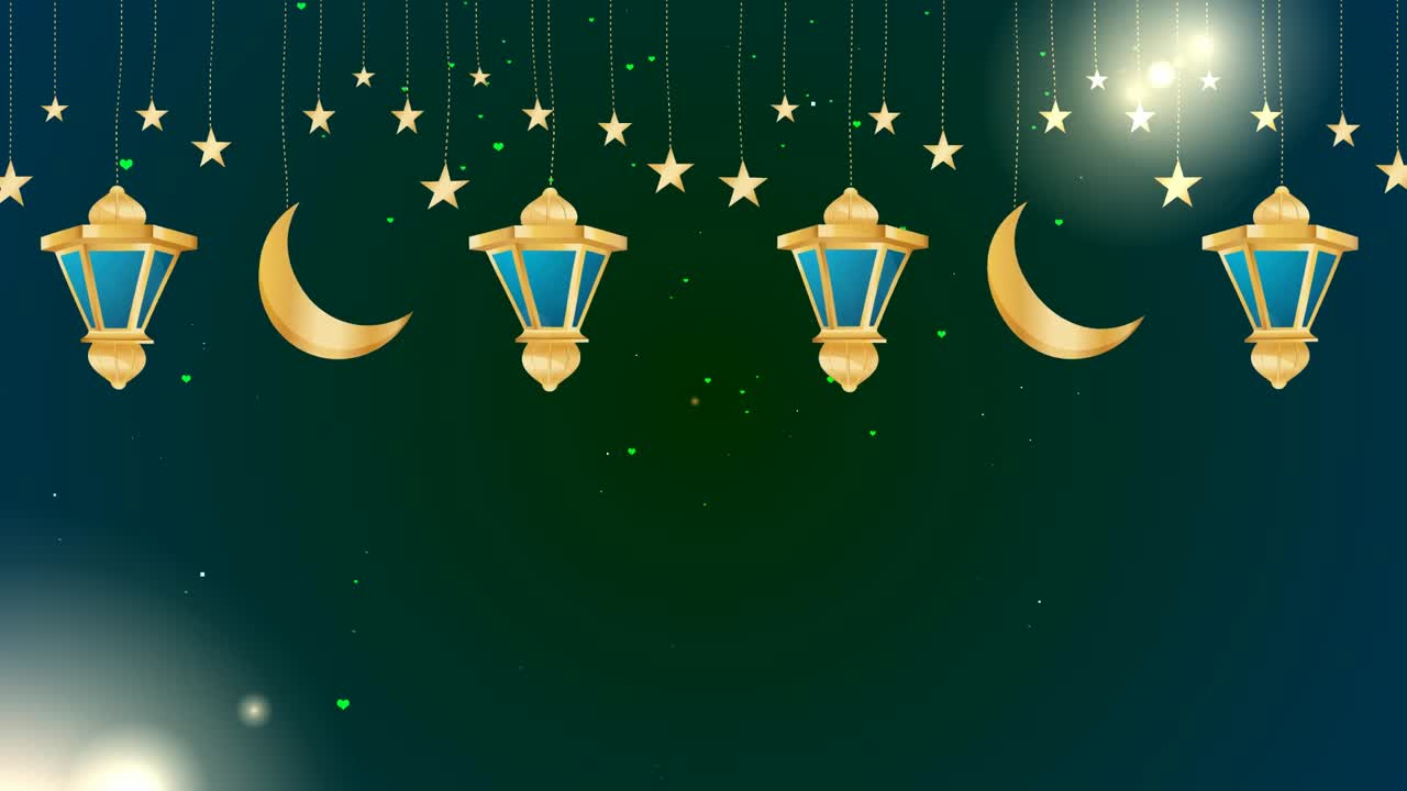 estudio virtual 3d ramadhan kareem establecer fondo