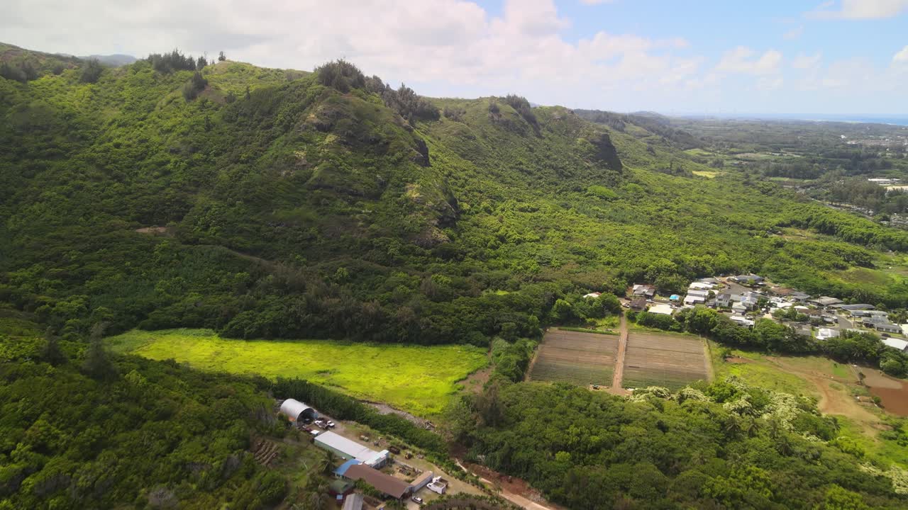 무인 항공기 위에서 공중보기