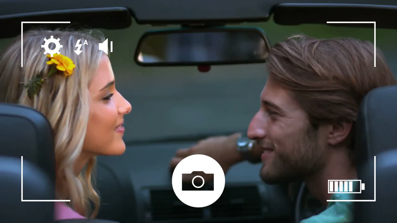 디지털 카메라 로 부부 의 사진 을 찍는 것