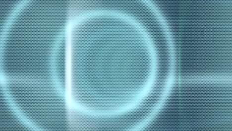 motion background showing first person point of view flying through futuristic abstract digital tunnels