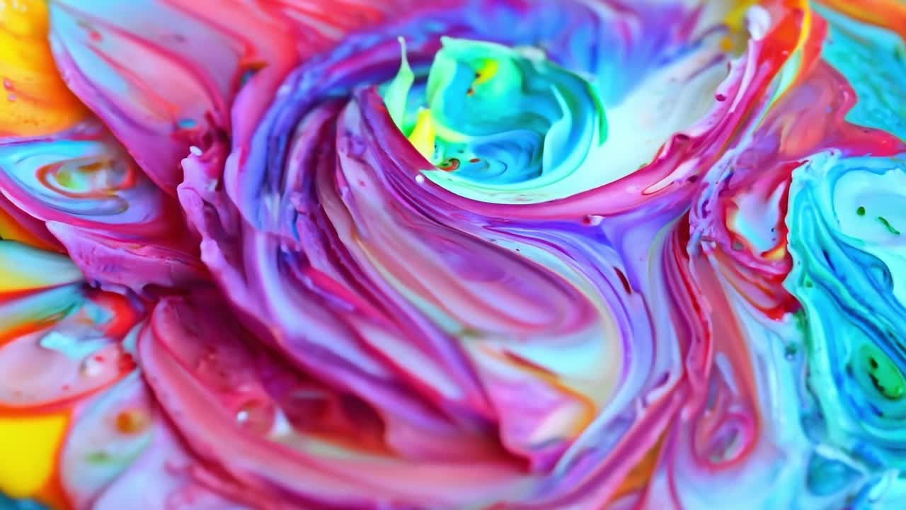 el arte fluido abstracto se arremolina