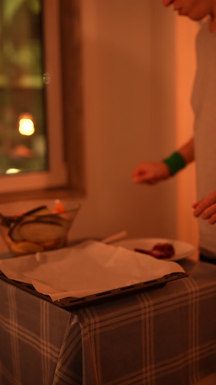 Preparing food at home