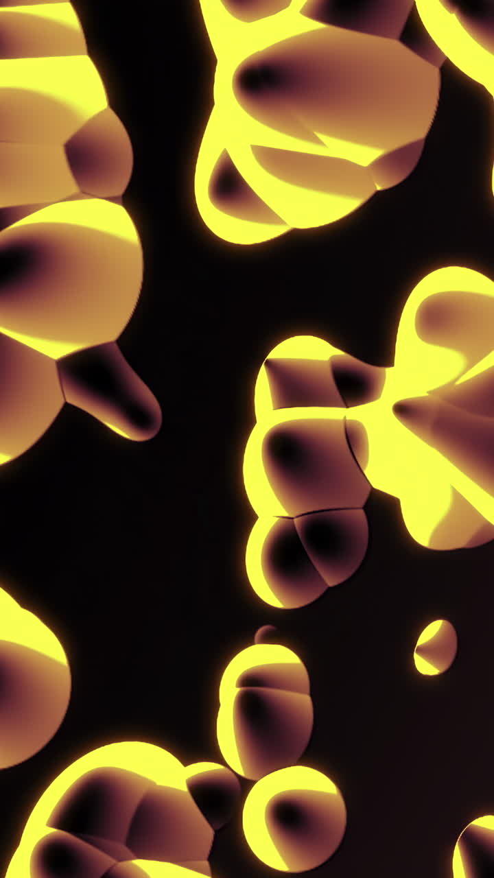 formas brillantes abstractas