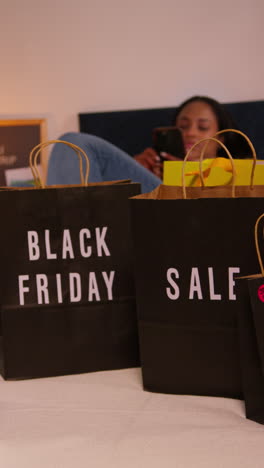 black friday shopping at home