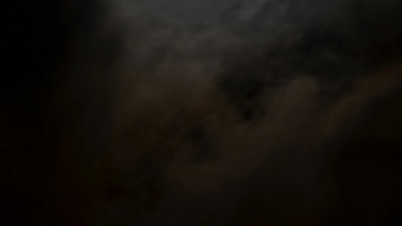 La luna nel cielo notturno. Riprese in timelapse