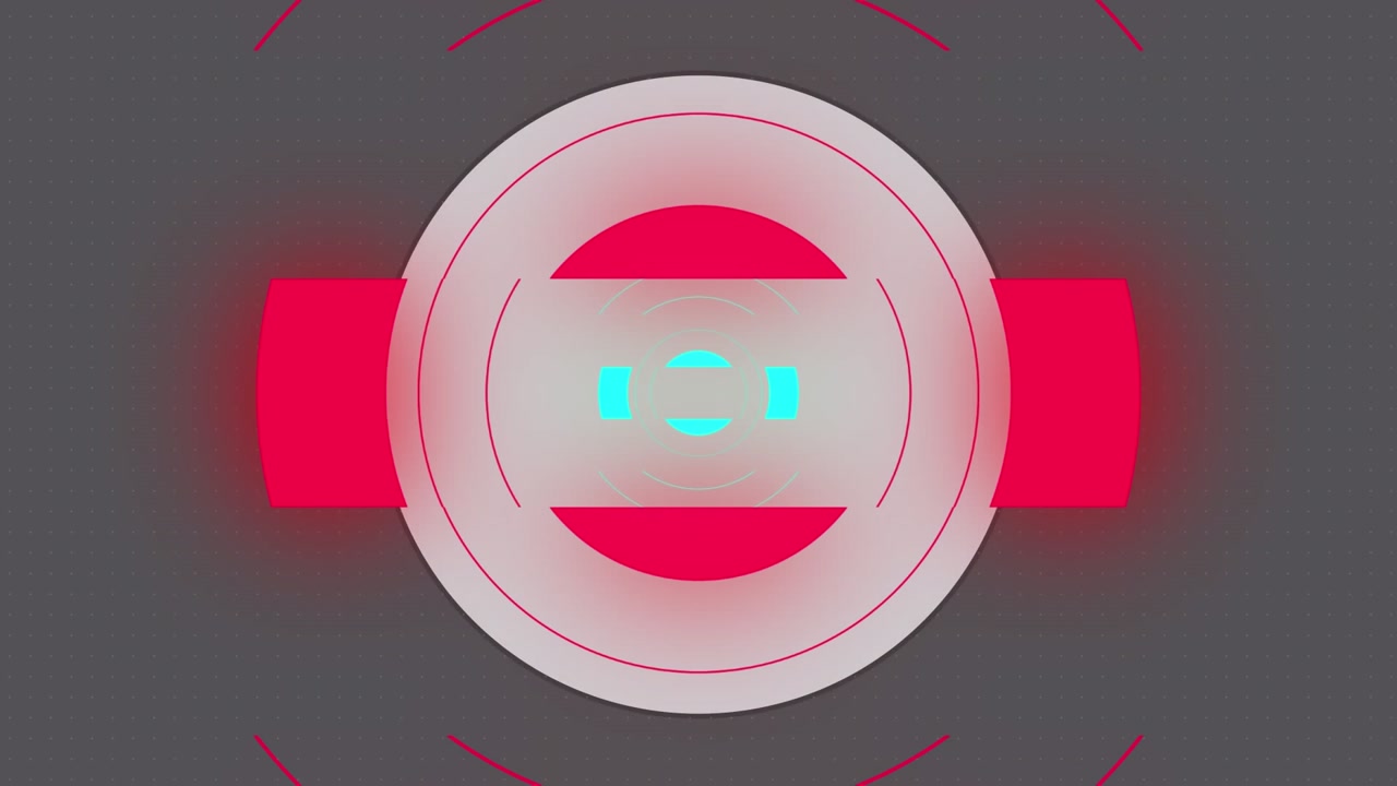Animation of purple heart wearing blue speech bubble and orange with white floating on black