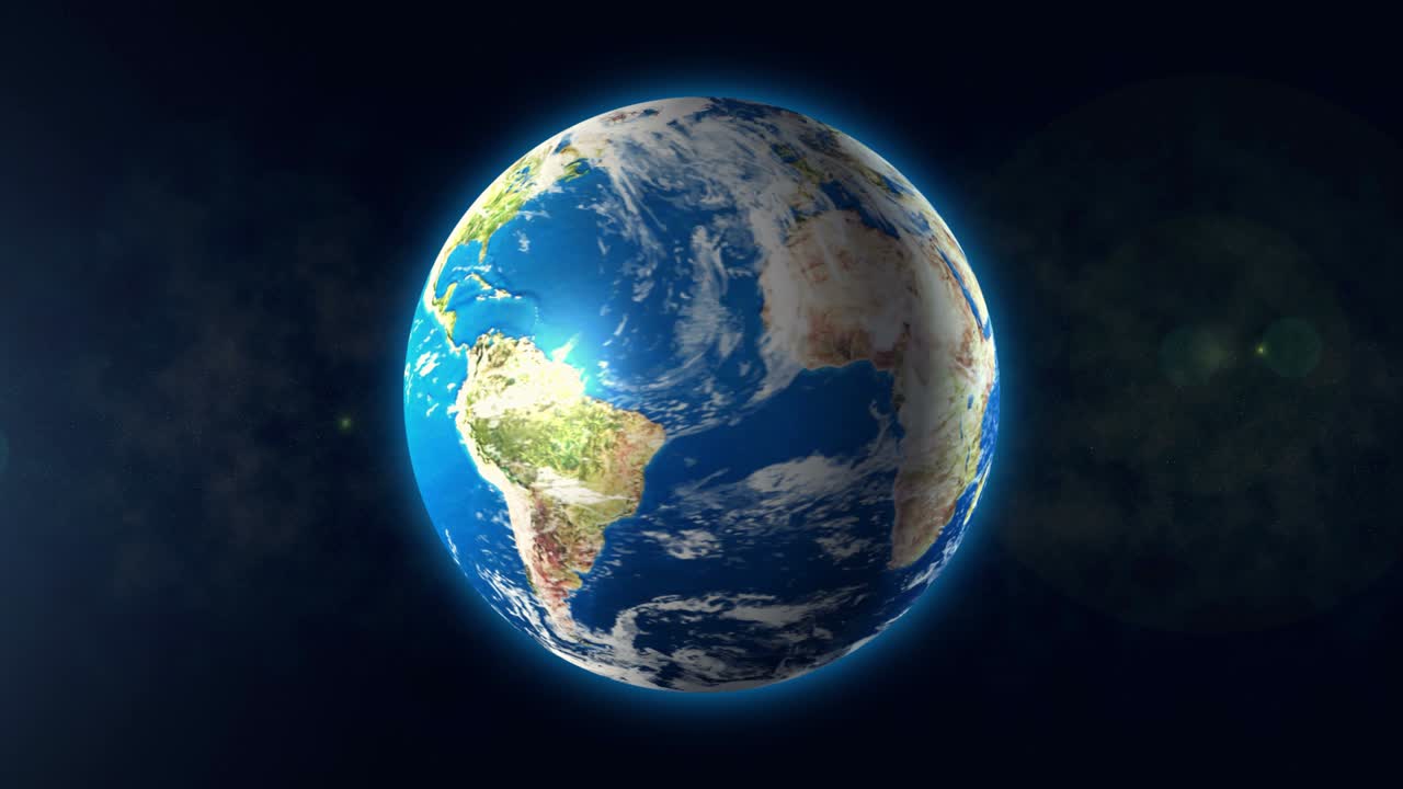 el planeta tierra gira sobre su eje