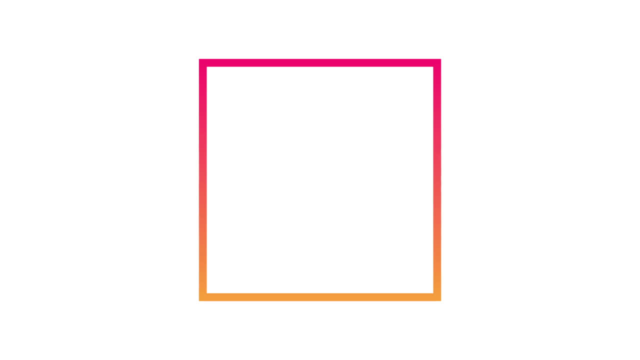 デジタルで生成された 4k スクエアラインのビデオ