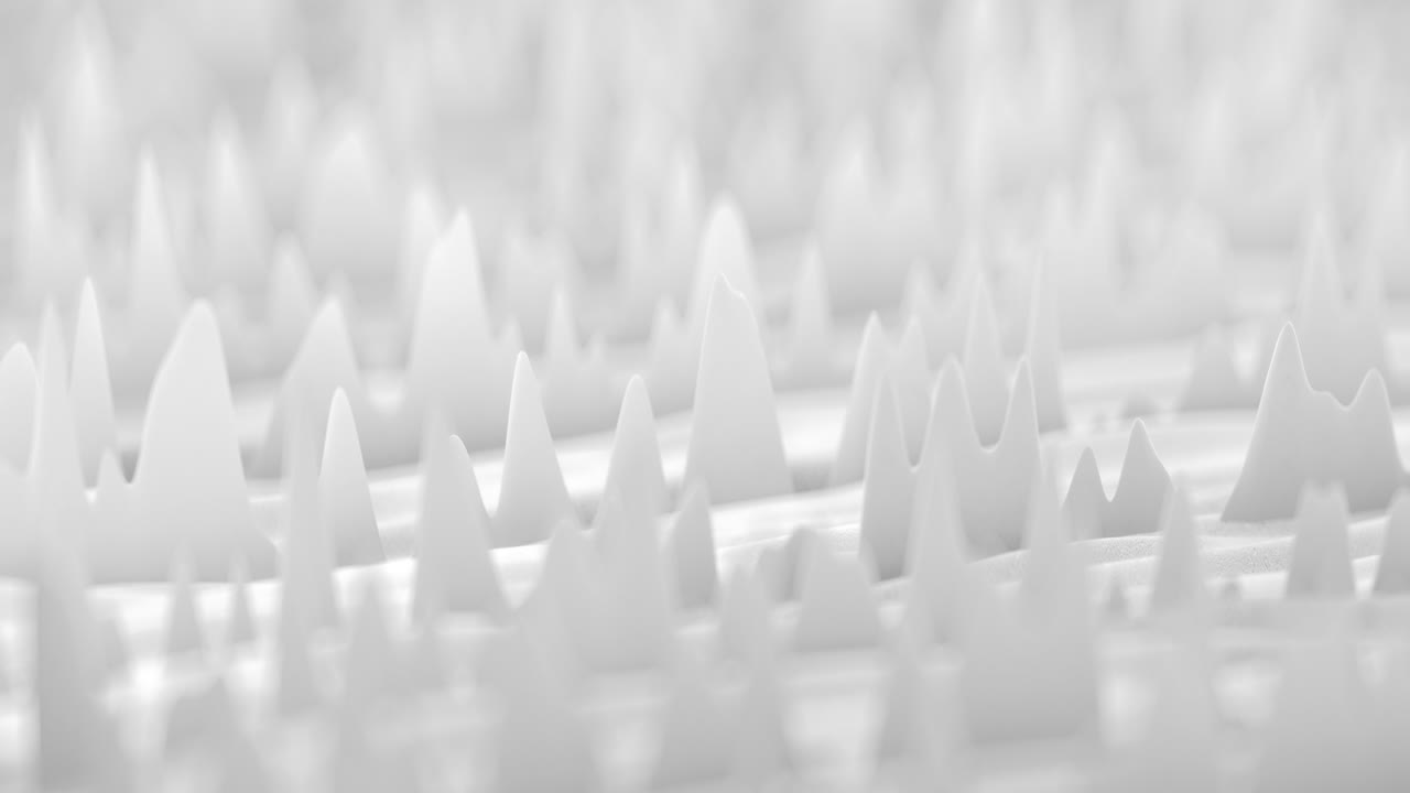 디지털 이라이저의 스타일화 (seamless loop) 3d 렌더링 애니메이션