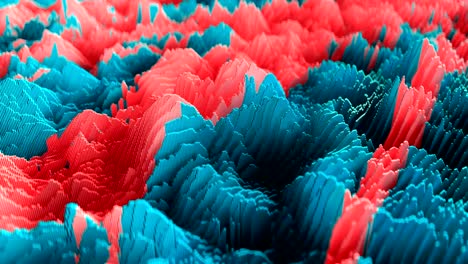 4k topographic waveform.