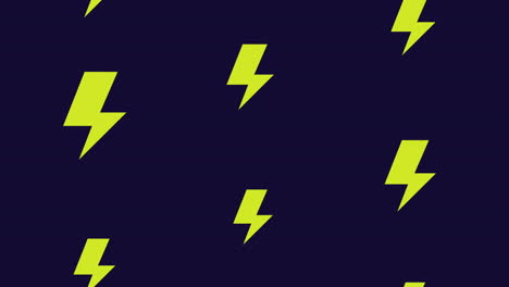 neon lightning pattern