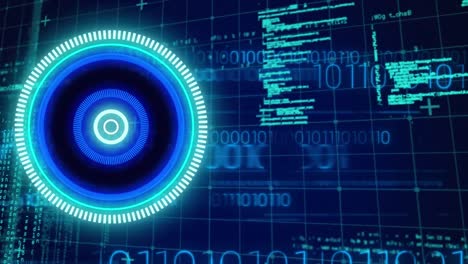 Animation-of-scopes-scanning-and-data-processing-on-digital-screen