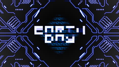 Earth-Day-with-cyberpunk-blue-motherboard-and-matrix-numbers