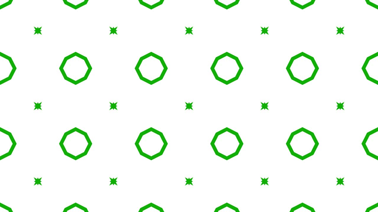 Geometric pattern white background animation motion graphics