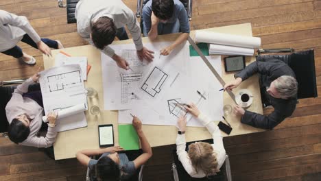 4k video footage of a group of businesspeople having a meeting in a modern office