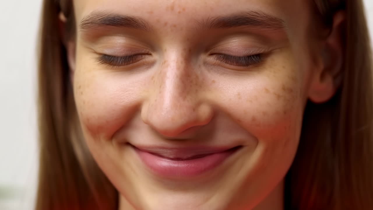 Ritratto di una donna sorridente con le freccette