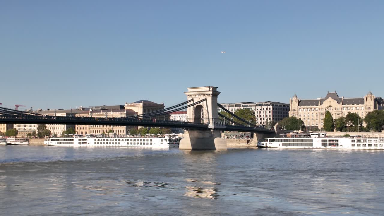 The Chain Bridge in Budapest