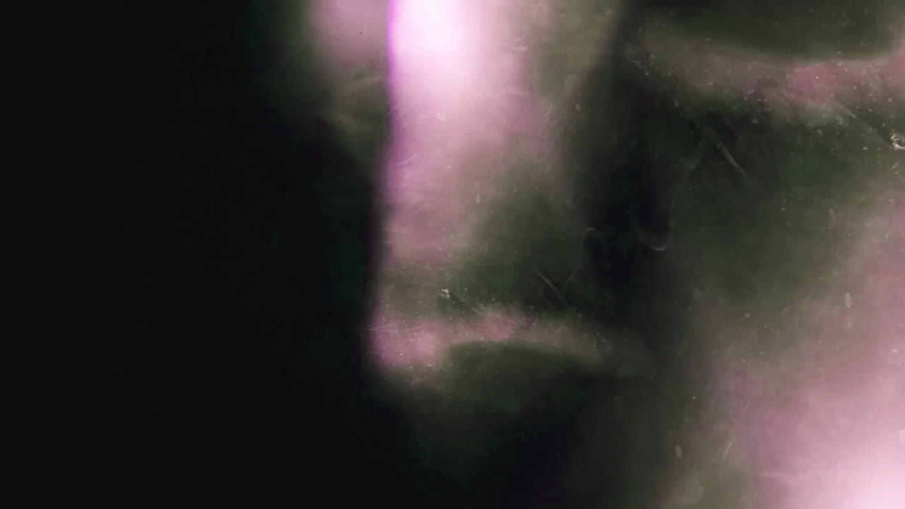 Abstract Pink and Purple Light Leaks with Lens Flares