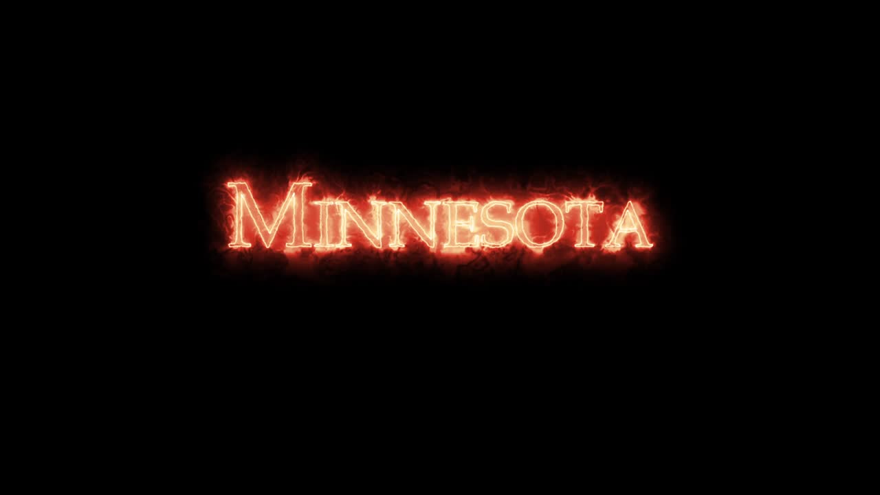 minnesota escrito con fuego.