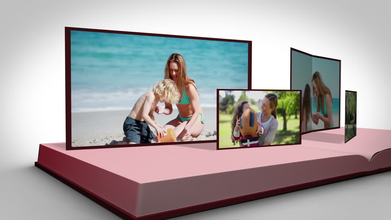 비디오 를 담은 기념품 앨범