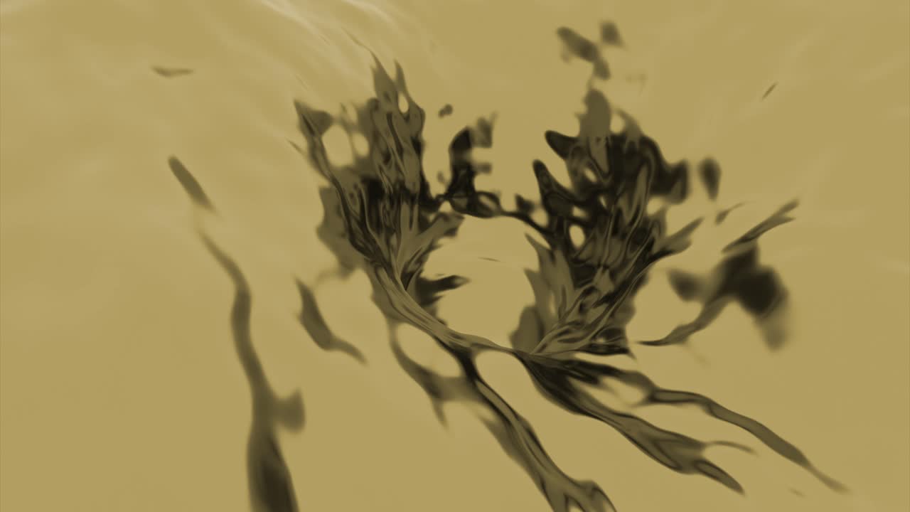 액체 금 소용돌이