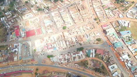 Vista-Aérea-De-Drones-Kamatira-En-West-Pokot,-Kapenguria,-Kenia