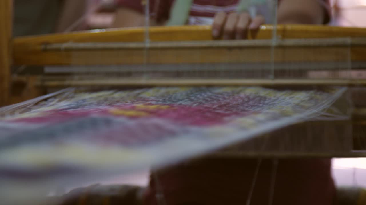 Silk on a Loom