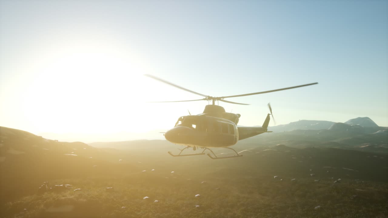 베트남에 있는 미국 군사 헬리 ⁇ 터