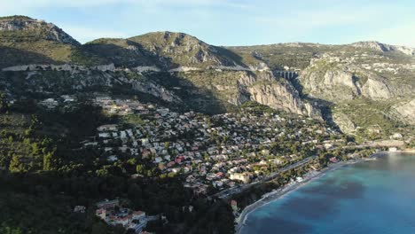 vista frontal de la playa