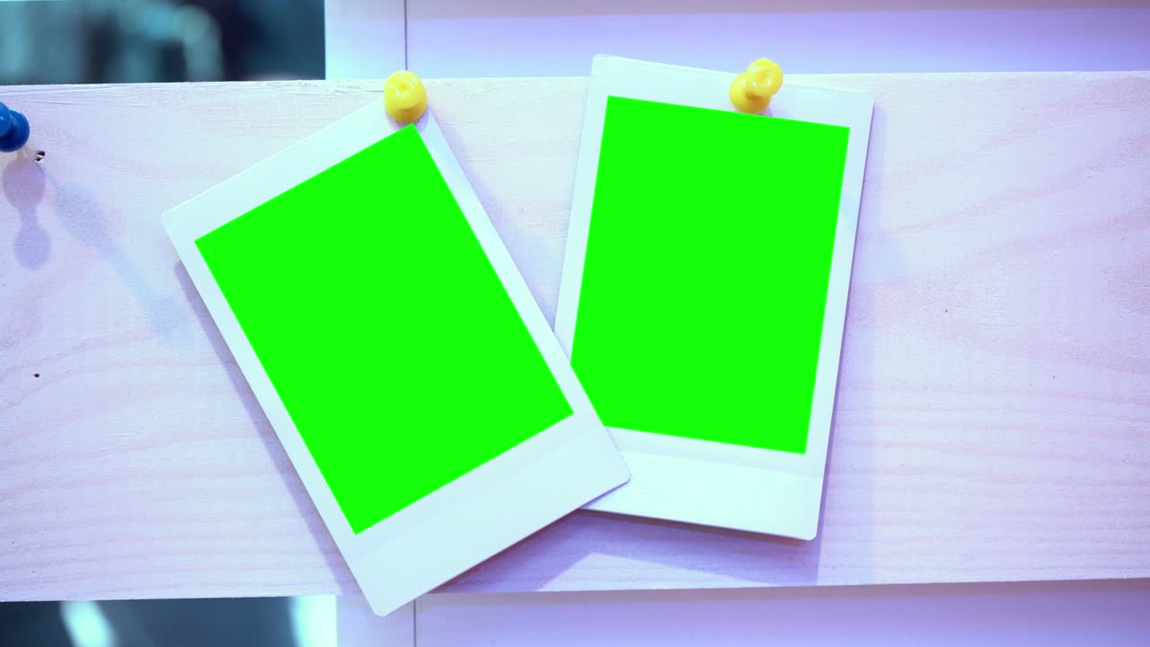 el cuadro de la foto con fondo verde