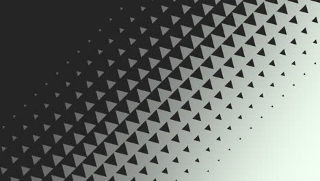 retro monochrome triangles pattern